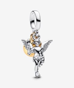 Cupid Dangle Charm Sterling Silver