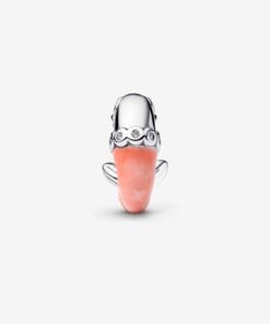 Shrimp Charm Sterling Silver