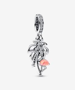 Miami Dangle Charm Sterling Silver