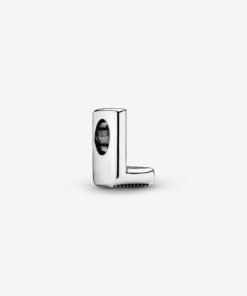 Letter L Alphabet Charm Sterling Silver