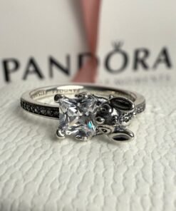 Disney Stitch & Stone Ring Sterling Silver