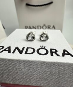 Elevated Heart Stud Earrings Sterling Silver