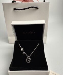Family Always Encircled Pendant Necklace Sterling Silver